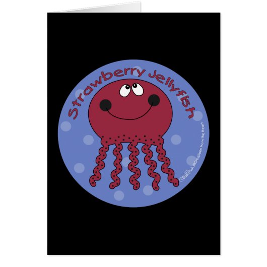 Strawberry Jellyfish Cards (Front)