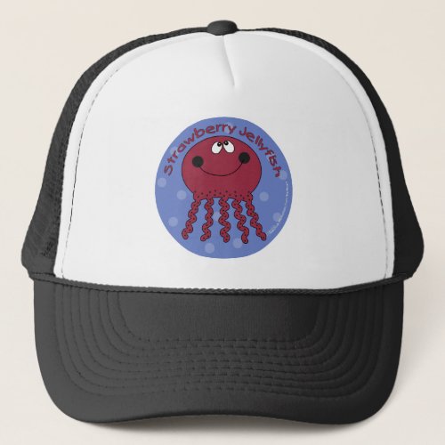 Strawberry Jellyfish Trucker Hat