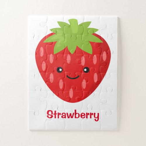 Strawberry Jigsaw Puzzle For Kids
