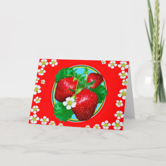 STRAWBERRY JOY CARD