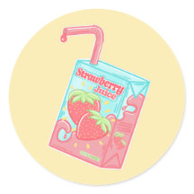 Strawberry Juice Box Birthday Party