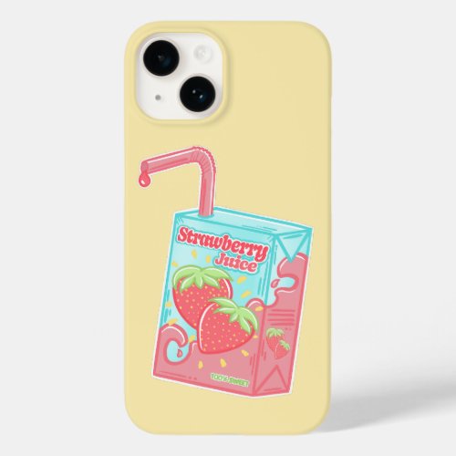 Strawberry Juice Box Case_Mate iPhone 14 Case