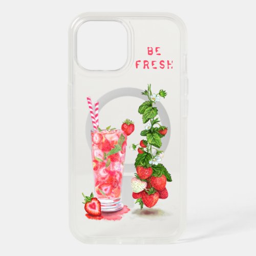 Strawberry Juice Drink iPhone Case