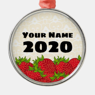 Strawberry Keepsake Ornament