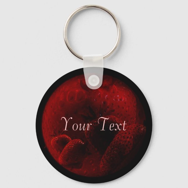 Strawberry Keychain (Front)