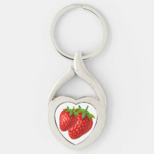 Strawberry Keychain