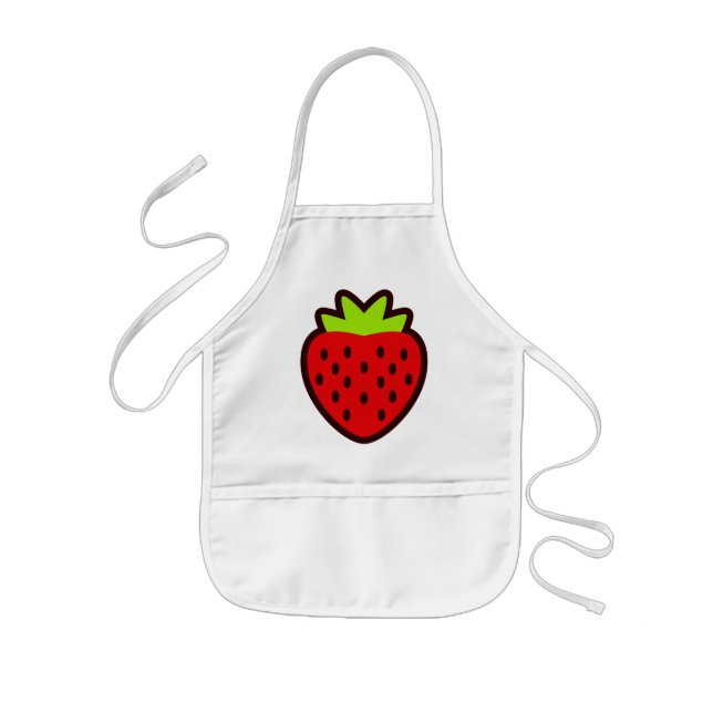 STRAWBERRY KIDS' APRON (Front)