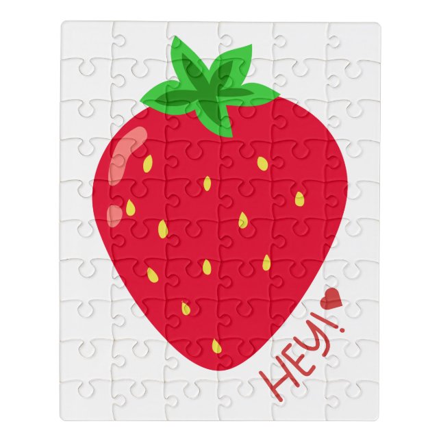 Strawberry Kisses T-Shirt Jigsaw Puzzle (Puzzle Vertical)