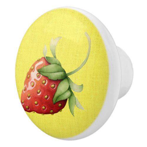 Strawberry Kitchen Drawer Knob _ SRF