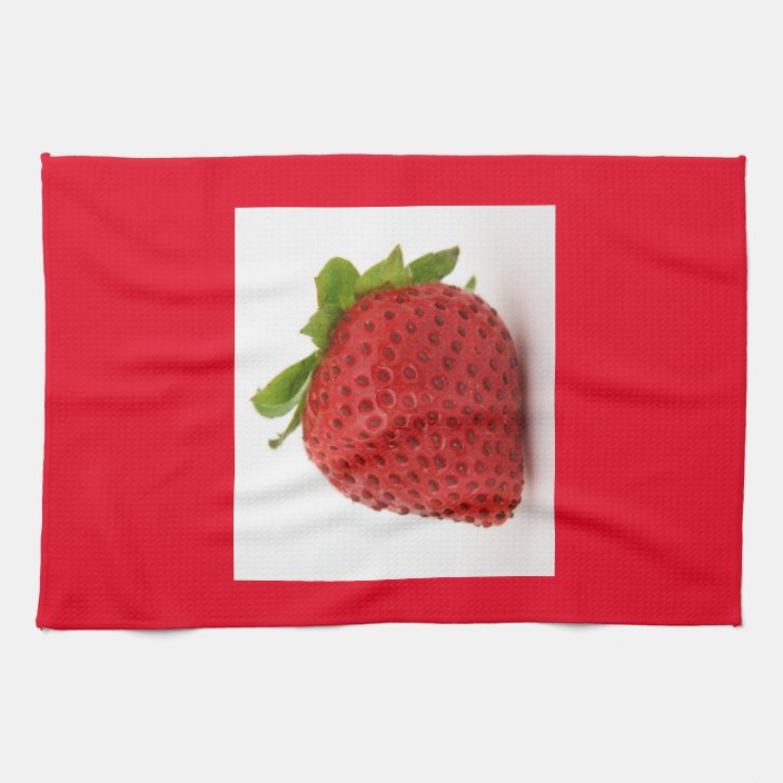 strawberry kitchen towels