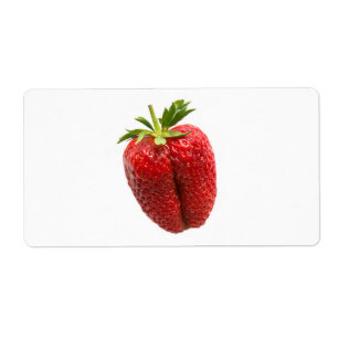 Strawberry Label