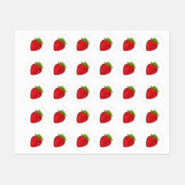 Strawberry Labels