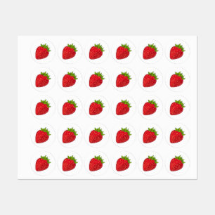 Strawberry Labels