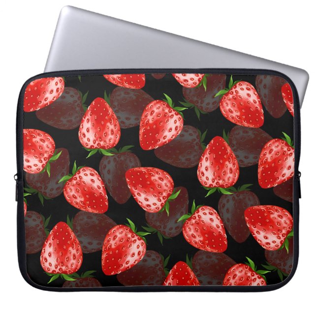 Strawberry Laptop Sleeve (Front)