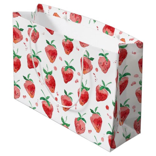 Strawberry Large Gift Bag
