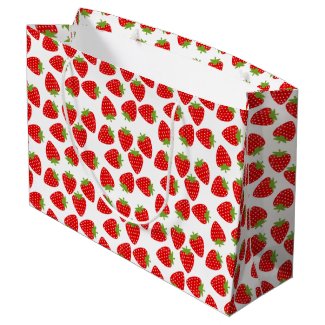 Strawberry Large Gift Bag