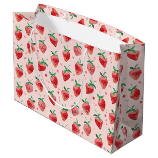 Strawberry Large Gift Bag