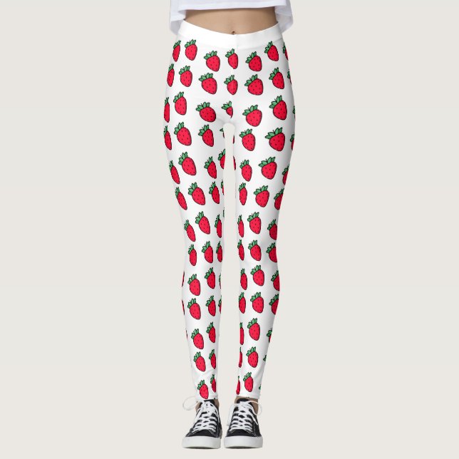 Strawberry Leggings (Front)