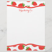 Strawberry Letterhead (Front)
