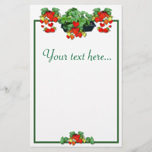 STRAWBERRY LOVE STATIONERY