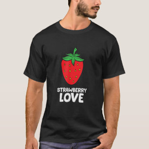 Strawberry Love Summer Fruit Strawberry T-Shirt
