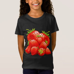 Strawberry Love Vegan Lover Fruit Cool Vegan T-Shirt