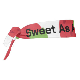 Strawberry Lover Gift Tie Headband
