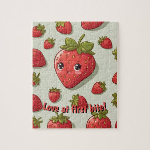 Strawberry lover jigsaw puzzle