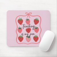 Strawberry Lover Teacher Teaching is My Jam