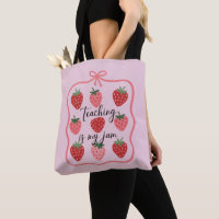 Strawberry Lover Teacher Teaching is My Jam