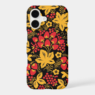 Strawberry Maple Hohloma iPhone 17 Case