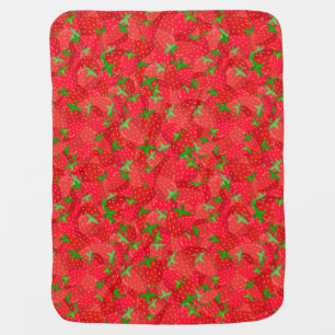 Strawberry Medley Baby Blanket