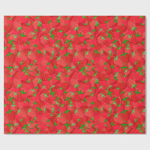 Strawberry Medley Wrapping Paper
