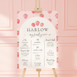 Strawberry Milestone Poster | Berry First<br><div class="desc">Strawberry Milestone Poster.
Ready to be personalized by you!</div>