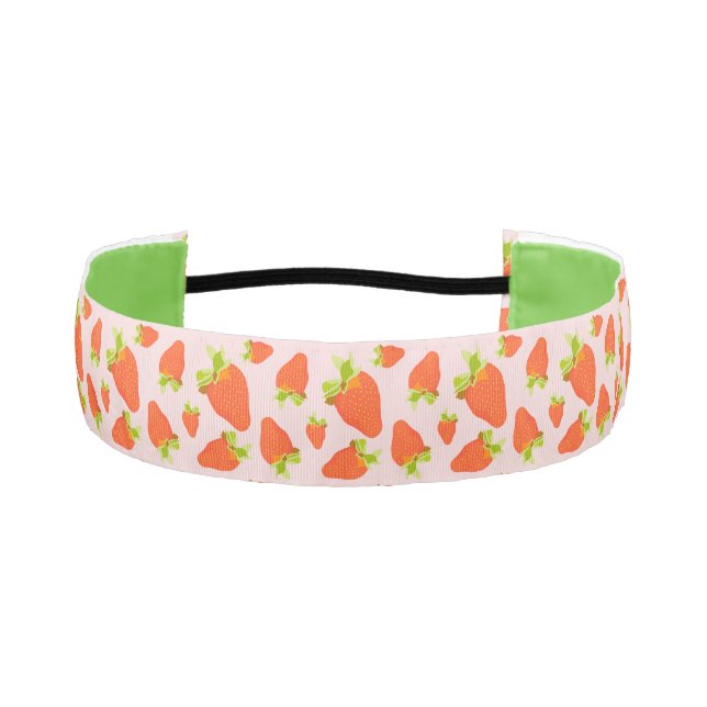Strawberry Milk Athletic Headband (Front)