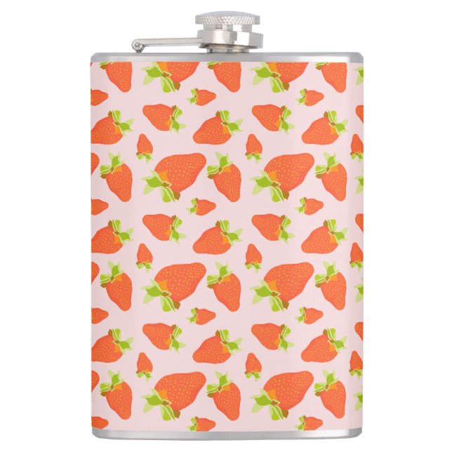 Strawberry Milk Flask (Front)