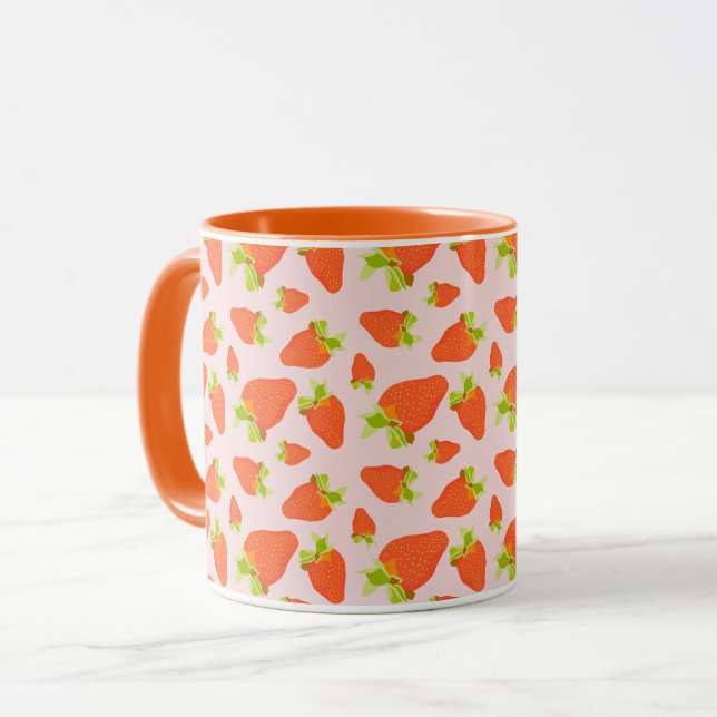 Strawberry Milk Mug (Front Left)
