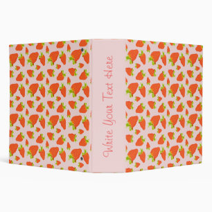 Strawberry Milk personalized All-Over Print Apron 3 Ring Binder