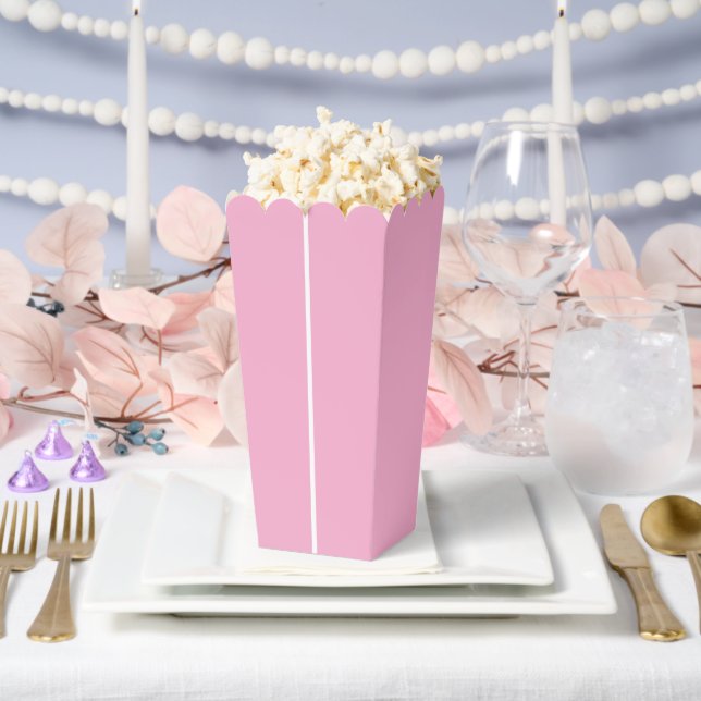 Strawberry Milkshake Popcorn Boxes  (Wedding)