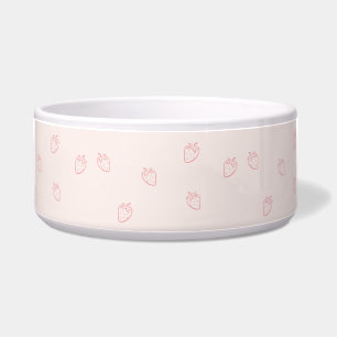 Strawberry Minimalism Bowl