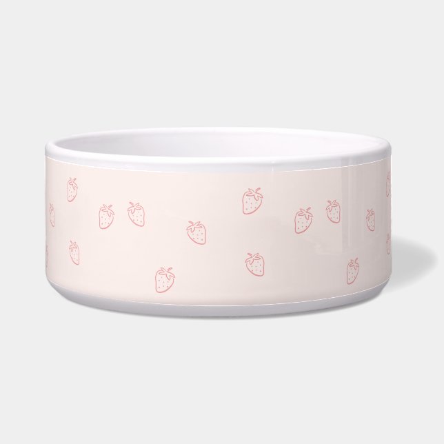 Strawberry Minimalism Bowl (Front)