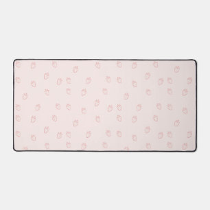Strawberry Minimalism Desk Mat