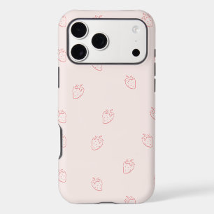 Strawberry Minimalism iPhone 17 Pro Max Case