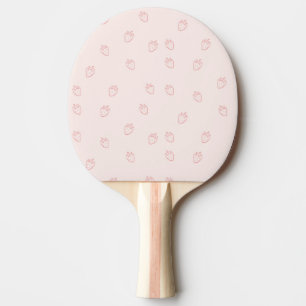 Strawberry Minimalism Ping Pong Paddle