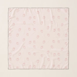 Strawberry Minimalism Scarf