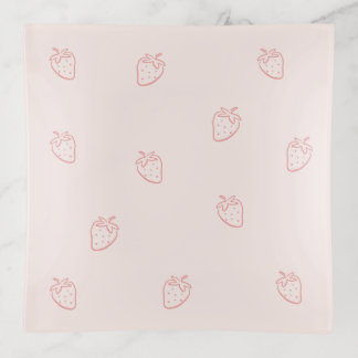 Strawberry Minimalism Trinket Tray