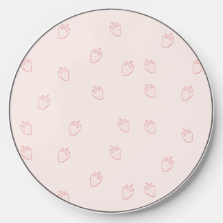 Strawberry Minimalism Wireless Charger