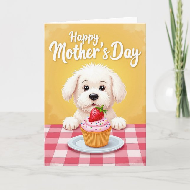 Strawberry Mothers Day Treat Card (Front)