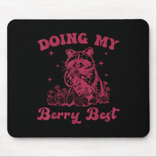 Strawberry Motivation Cute Berry Lover Mouse Pad