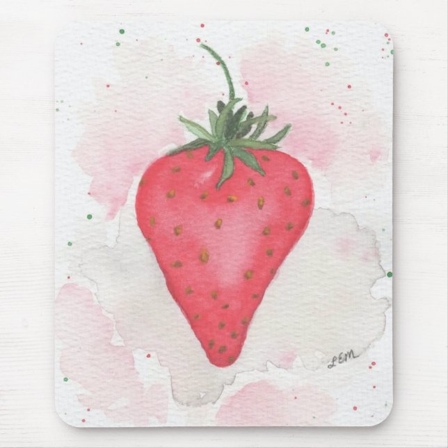 Strawberry Mouse Pad (Front)